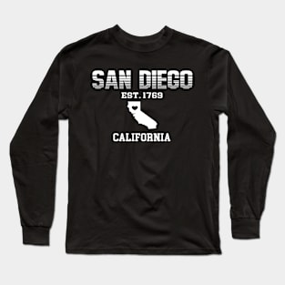 San Diego California Long Sleeve T-Shirt